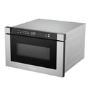 Cosmo 24-Inch 1.2 Cu. Ft. Built-in Microwave Drawer in Stainless Steel COS-12MWDSS-NH