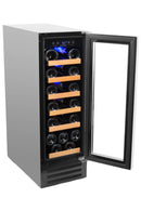 Smith and Hanks Wine Cooler with a Single Zone and 19-Bottle Capacity RE100005