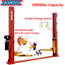 Katool | KT-H100 Two Post Vehicle Lift 10,000lbs