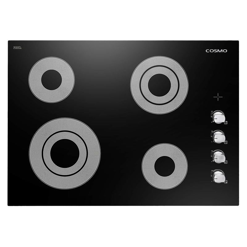 Cosmo 30-Inch Electric Ceramic Glass Cooktop with 4 Burners (COS-304ECC)