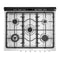 Cosmo 30-Inch 5.0 Cu. Ft. Single Oven Gas Range with 5 Burner Cooktop in Stainless Steel - COS-305AGC