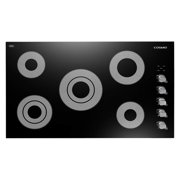 Cosmo 36-Inch Electric Ceramic Glass Cooktop with 5 Burners COS-365ECC