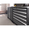 NewAge Pro 3.0 Series 14-Piece Garage Cabinet Set With Lockers, Base, Wall, Tool Drawer Cabinets and 56 in. Worktop