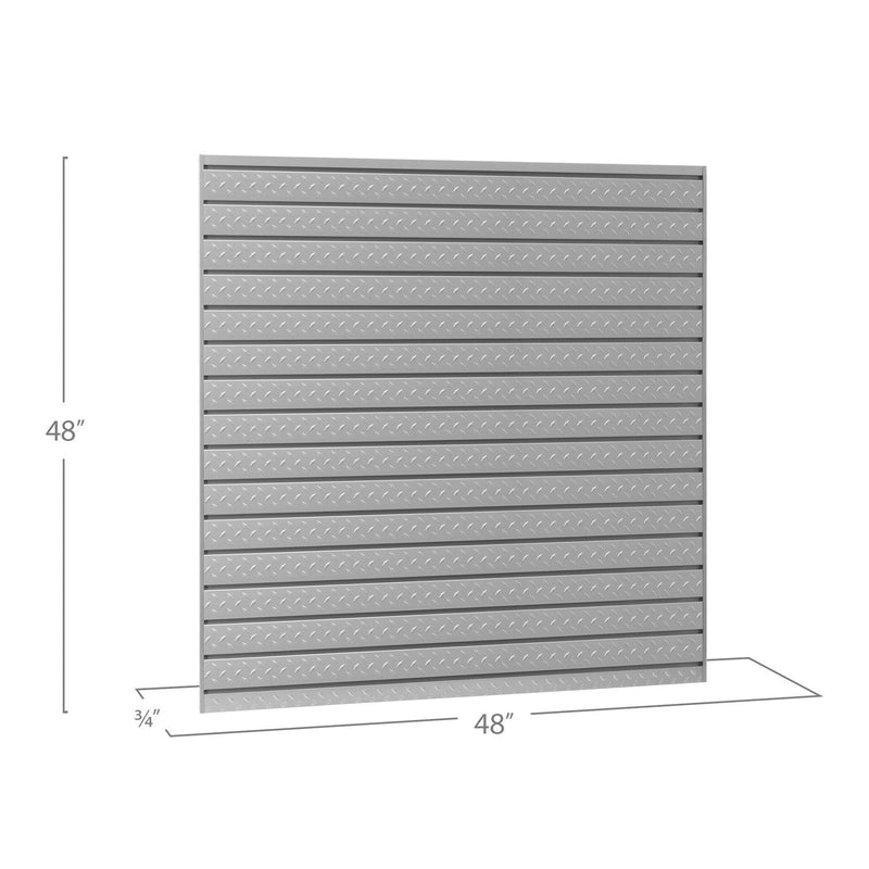 NewAge Pro Series 16 Sq. Ft. Steel Slatwall