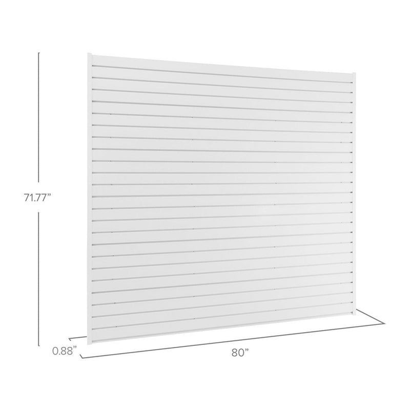 NewAge 40 SQ. FT. PVC Slatwall