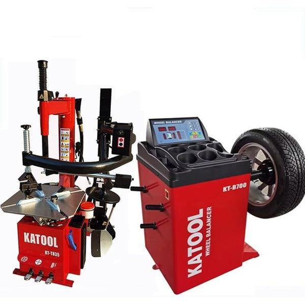 Katool | Tire Changer KT-T835 & Wheel Balancer KT-B700 Combo