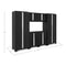 NewAge Bold Series 6 Piece Cabinet Set With Base, Wall Cabinets and 30 in. Lockers