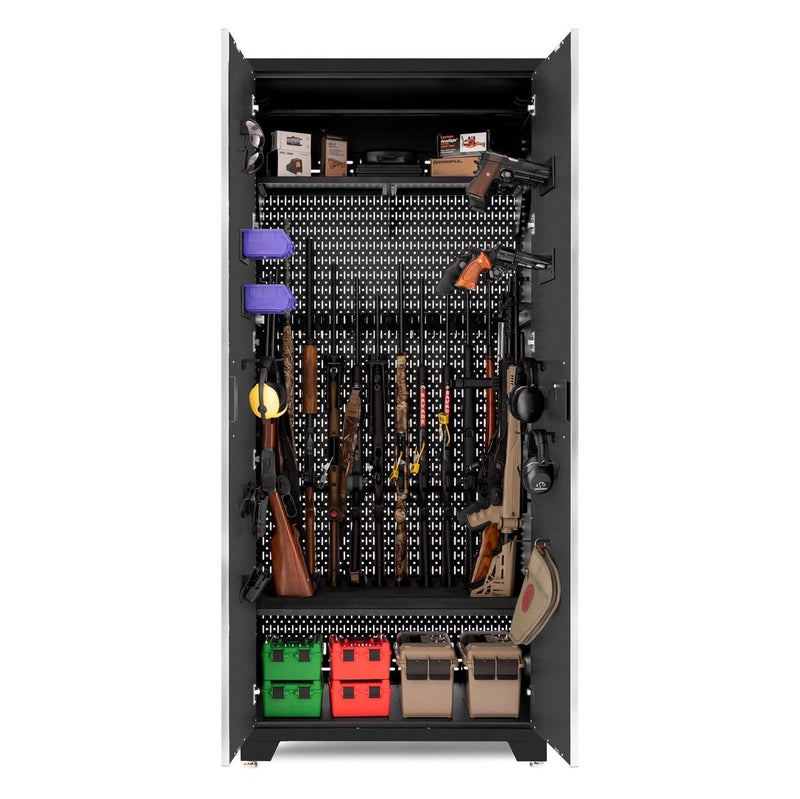 NewAge 36 in. Secure Gun Cabinet with Accessories