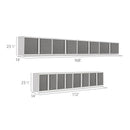 NewAge Pro Series 8 Piece Cabinet Set With 28 in. and 42 in. Wall Cabinets