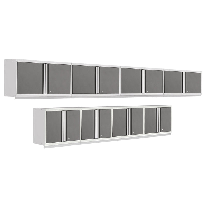 NewAge Pro Series 8 Piece Cabinet Set With 28 in. and 42 in. Wall Cabinets