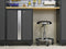 NewAge Bold Series Gray 6 Piece Cabinet Set With Slatwall, Wall Cabinets and 30 in. Lockers