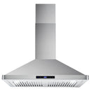 Cosmo 30-Inch 380 CFM Ductless Wall Mount Range Hood in Stainless Steel COS-63175S-DL