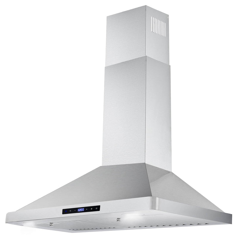 Cosmo 30-Inch 380 CFM Ductless Wall Mount Range Hood in Stainless Steel COS-63175S-DL