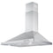 Cosmo 36-Inch 380 CFM Ducted Wall Mount Range Hood in Stainless Steel COS-63190