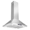 Cosmo 30-Inch 380 CFM Ductless Island Range Hood in Stainless Steel COS-63ISS75-DL