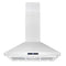 Cosmo 36-Inch 380 CFM Ductless Island Range Hood in Stainless Steel COS-63ISS90-DL
