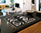 Cosmo 24-Inch Gas Cooktop with 4 Burners in Stainless Steel COS-640STX-E