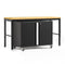 NewAge Pro Series 2 Piece Cabinet Set with 84 in. Workbench and 42 in. Base Cabinet on Casters