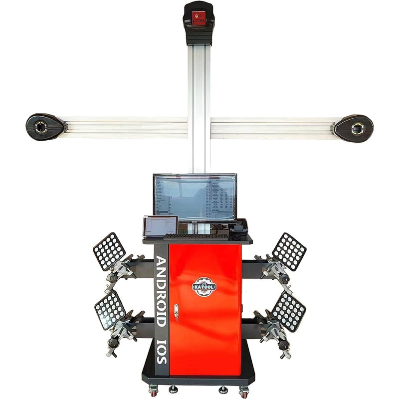 Katool | KT-AV9 Wheel Alignment Machine Full-Automatic Works on 2 Post & Scissor Lift