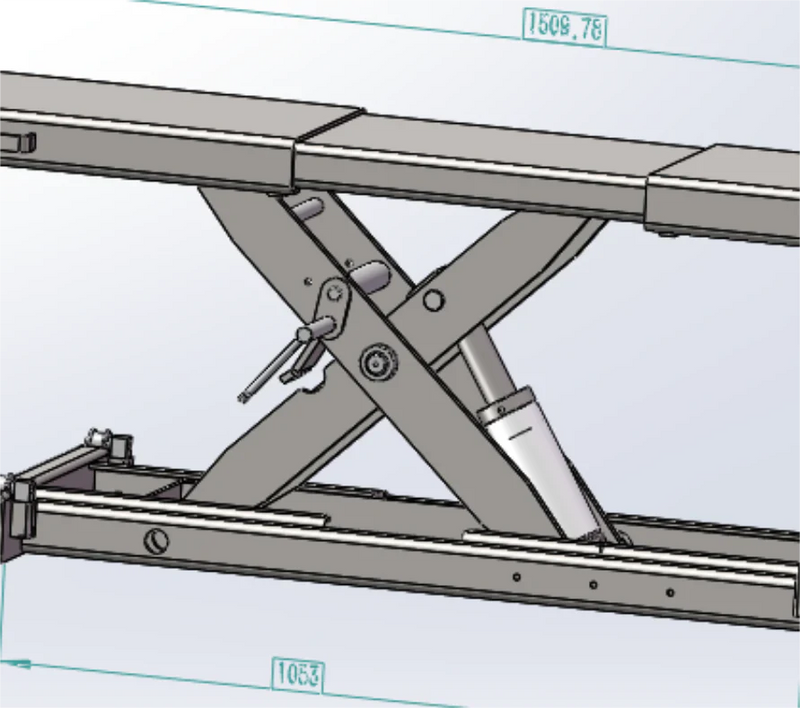 Katool | KT-RJ50 Rolling Jack 5000 lbs Lifting Capacity