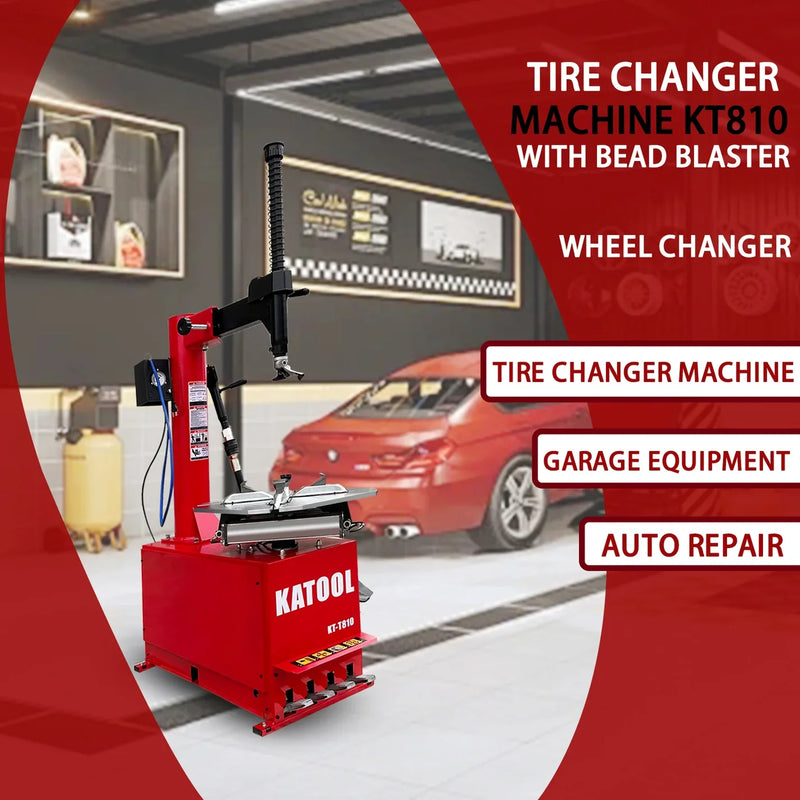 Katool | KT-T810 Wheel Clamp Tire Changer Machine