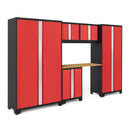 NewAge Bold Series 6 Piece Cabinet Set With Base, Wall Cabinets, 30 in. Locker and 48 in. RTA Locker