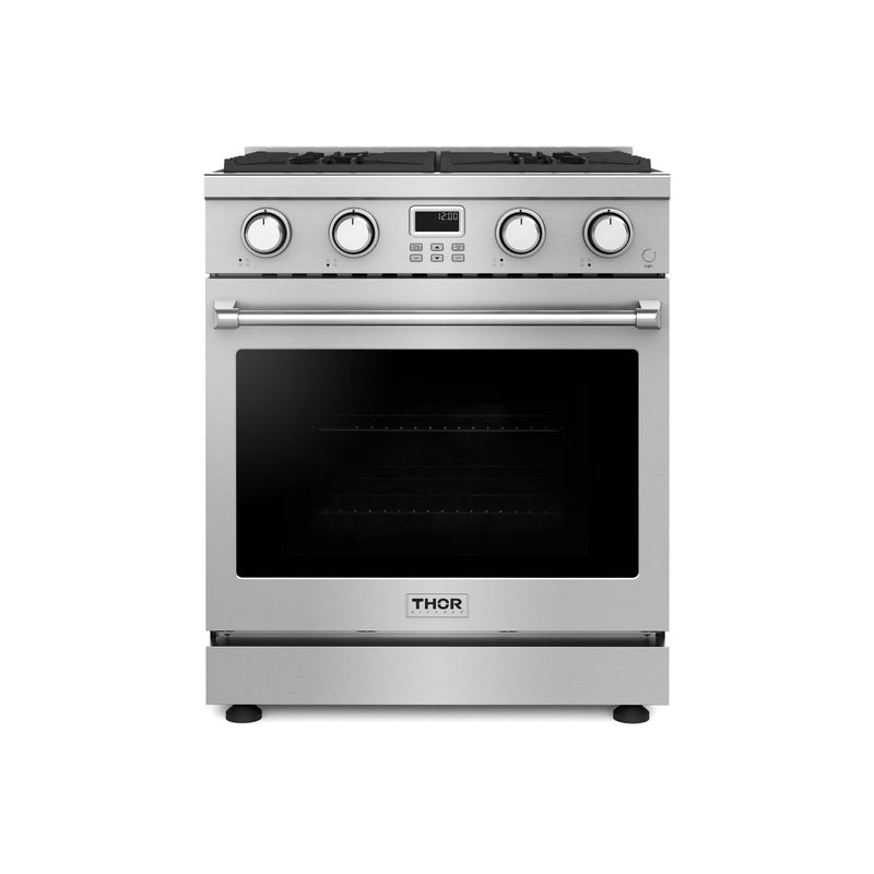 Thor Kitchen 30 Inch Contemporary Professional Gas Range in Stainless Steel - ARG30