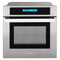 Cosmo 24-Inch 2.5 Cu. Ft. Single Electric Wall Oven in Stainless Steel C106SIX-PT