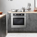 Cosmo 24-Inch 2.5 Cu. Ft. Single Electric Wall Oven in Stainless Steel (C51EIX)