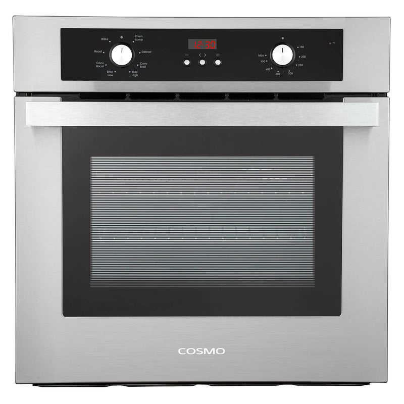 Cosmo 24-Inch 2.5 Cu. Ft. Single Electric Wall Oven in Stainless Steel C51EIX