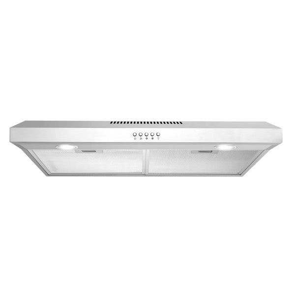 Cosmo 30-Inch Under Cabinet Range Hood in Stainless Steel COS-5MU30