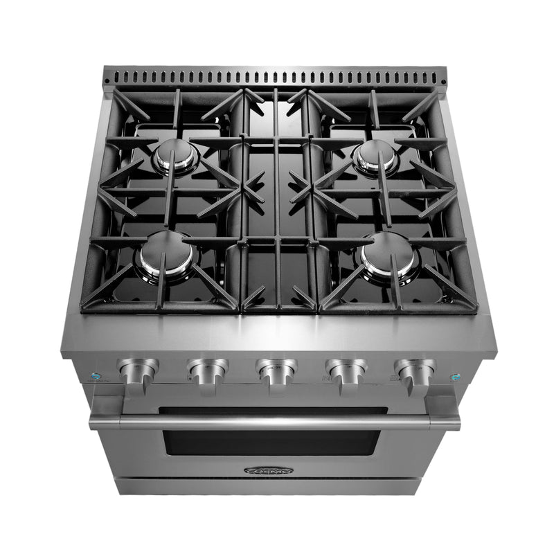 Cosmo 30-Inch Professional Style Gas Range (COS-GRP304)