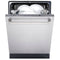 Cosmo 24-Inch Built-In Tall Tub Dishwasher Fingerprint Resistant Stainless Steel COS-DIS6502