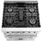 Cosmo 30 -Inch Slide-In Freestanding Gas Range with 5 Sealed Burners in Stainless Steel - COS-EPGR304