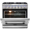 Cosmo 36-Inch 6.0 Cu. Ft. Gas Range in Stainless Steel - COS-EPGR366