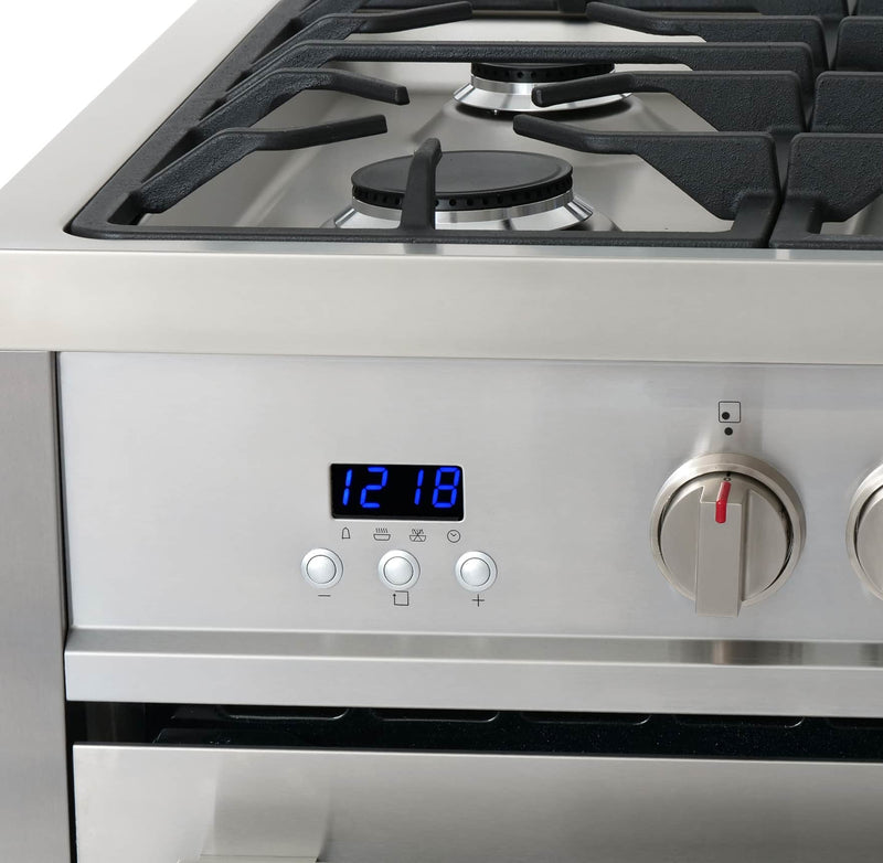 Cosmo 36-Inch 3.8 Cu. Ft. Single Oven Dual Fuel Range in Stainless Steel - COS-F965
