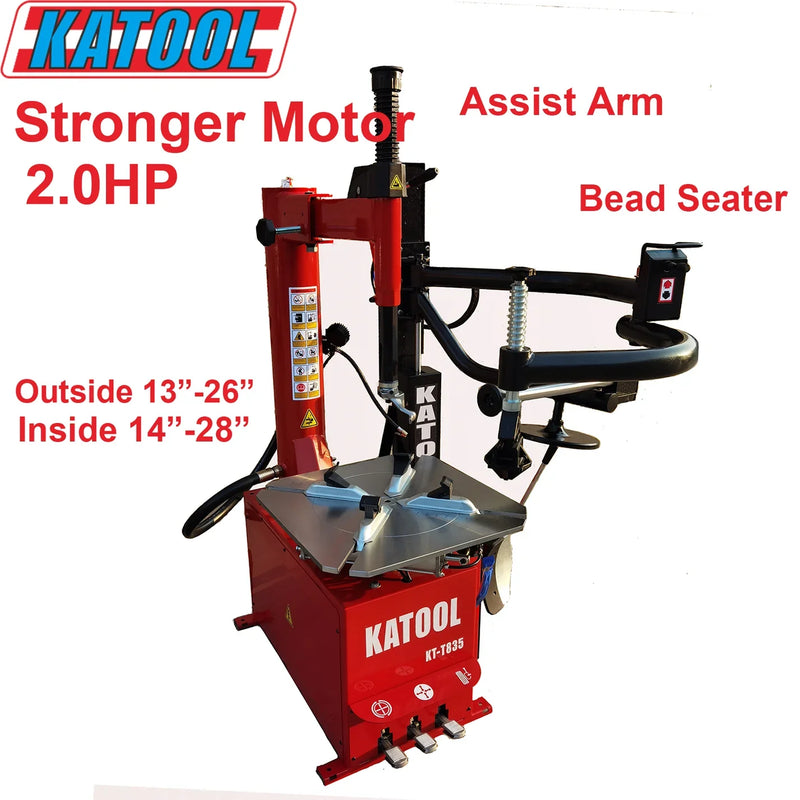 Katool | KT-T835 Wheel Clamp Tire Changer Machine