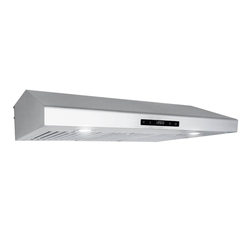 Cosmo 30-Inch 500 CFM Under Cabinet Range Hood in Stainless Steel COS-KS6U30