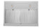 Hauslane 30 Inch Under Cabinet Touch Control Range Hood with Stainless Steel Filters in Matte White, UCPS18WHT30
