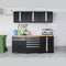 NewAge Pro Series 12 Piece Cabinet Set with Lockers, Base, Wall, Tool Drawer Cabinet and 56 in. Worktop