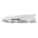 Cosmo 48-Inch Ducted Under Cabinet Range Hood in Stainless Steel COS-QS48