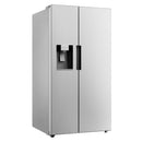 Cosmo 36-Inch 26.3 Cu. Ft. Side-by-Side Refrigerator with Water and Ice Dispenser in Stainless Steel COS-SBSR263RHSS