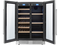 Thor Kitchen 24 Inch French Door Wine and Beverage Center - Stores 21 Wine Bottles and 95 Cans TBC2401DI