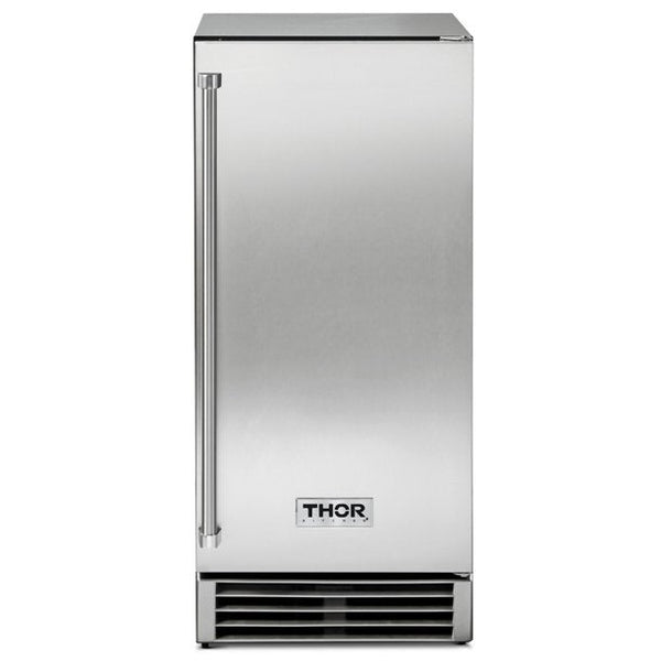 Thor Kitchen 15 Inch Built-In Ice Maker in Stainless Steel TIM1501