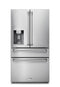 Thor Kitchen 36 Inch Professional French Door Refrigerator with Ice and Water Dispenser TRF3601FD