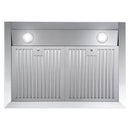 Cosmo 30-Inch 380 CFM Ductless Under Cabinet Range Hood in Stainless Steel (UMC30-DL)