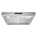 Cosmo 30-Inch 380 CFM Ductless Under Cabinet Range Hood in Stainless Steel (UMC30-DL)