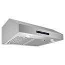 Cosmo 30-Inch 380 CFM Ducted Under Cabinet Range Hood in Stainless Steel UMC30