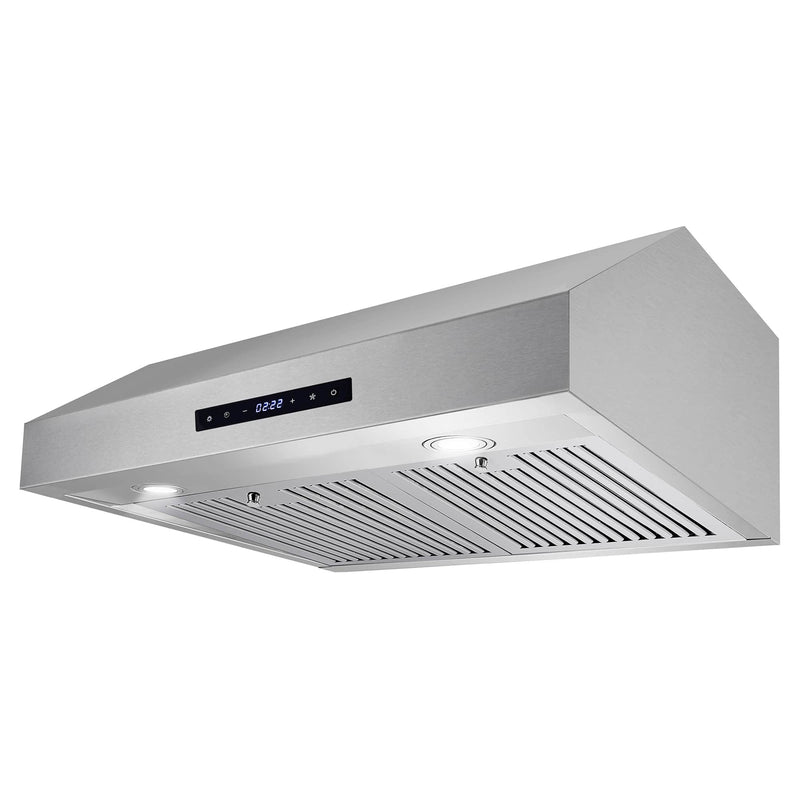 Cosmo 30-Inch 380 CFM Ducted Under Cabinet Range Hood in Stainless Steel UMC30