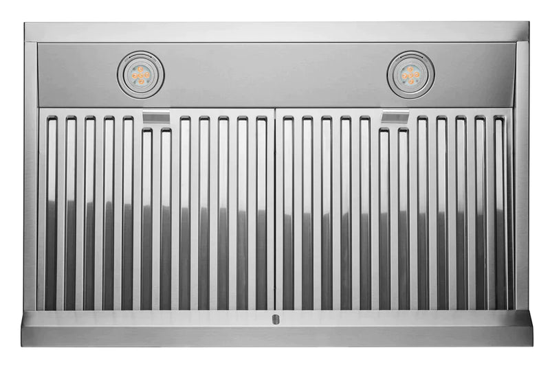 Hauslane 30 Inch Wall Mount Touch Control Range Hood with Stainless Steel Filters in Stainless Steel, WM538SS30